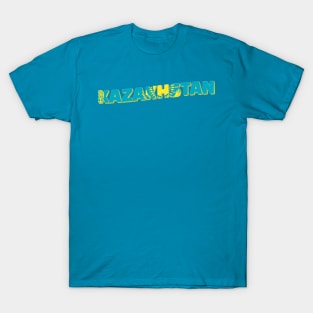 Kazakhstan Vintage style retro souvenir T-Shirt